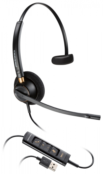 Poly EncorePro 515 USB-A Mono Çağrı Merkezi Kulaklığı