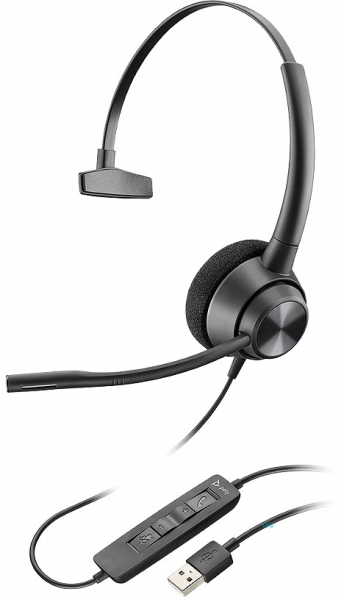 Poly EncorePro 310 USB-A Mono Çağrı Merkezi Kulaklığı