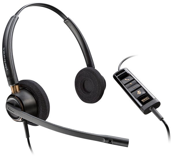 Poly EncorePro 525 USB-A UC Stereo Çağrı Merkezi Kulaklığı