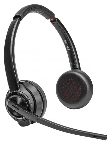 Poly Savi 8420 Office Microsoft Teams Stereo DECT Kulaklık - Görsel 2