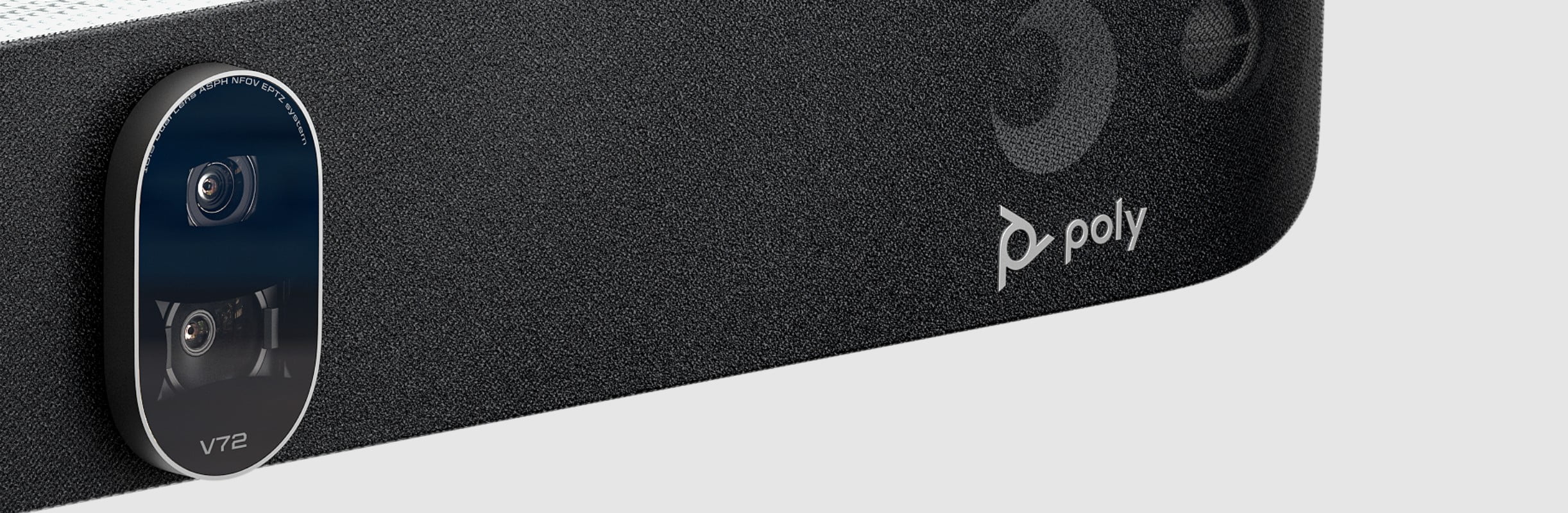 HP Poly Studio V72 çift 4K kamera yakın çekim