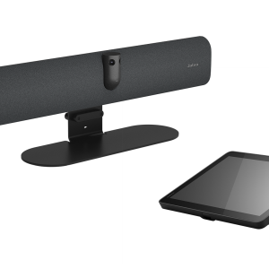 Jabra PanaCast 40 VBS siyah video bar ve Jabra Control IP kumanda