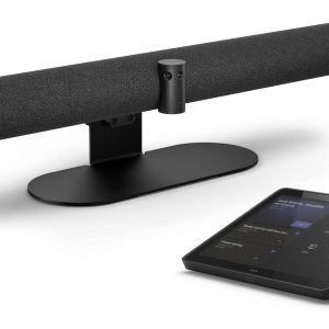 Jabra PanaCast 50 VBS siyah video bar ve PanaCast Control dokunmatik kumanda
